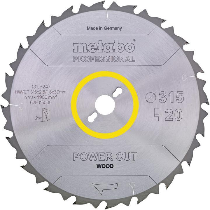 Immagine prodotto Metabo Lama circolare HM Ø 254 x 30 m