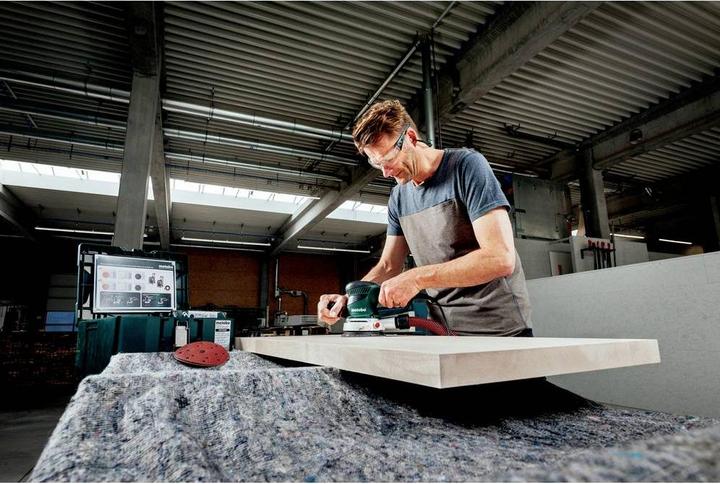 Actual product image Metabo SXE 450 TurboTec (Eccentric grinder, 350 W)