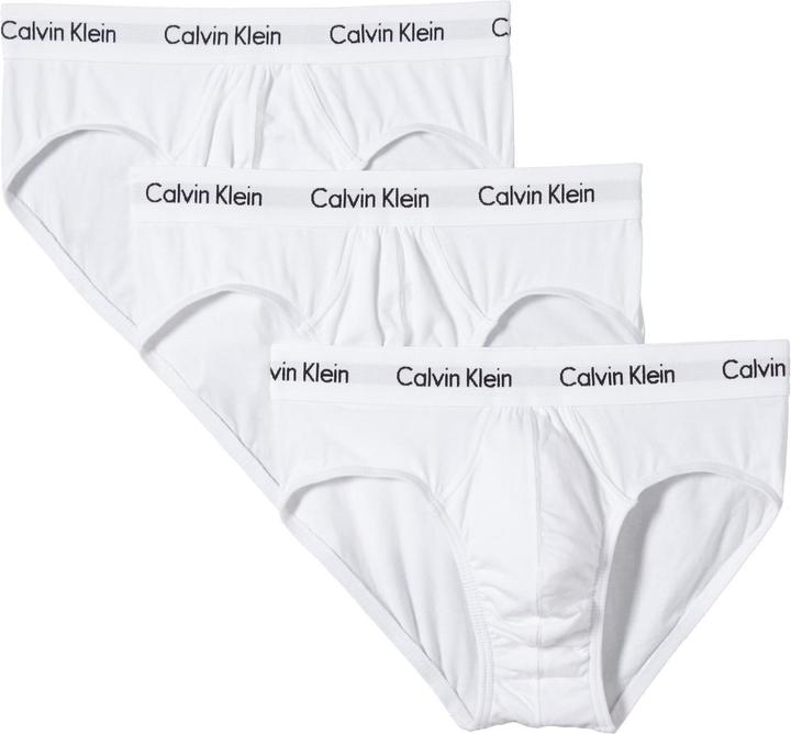 Produktbild Calvin Klein Slip "Cotton Stretch" Weiss (XL, 3er Pack)
