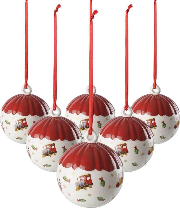 Produktbild Villeroy & Boch Toy's Delight Decoration Kugel (6 -teilig)
