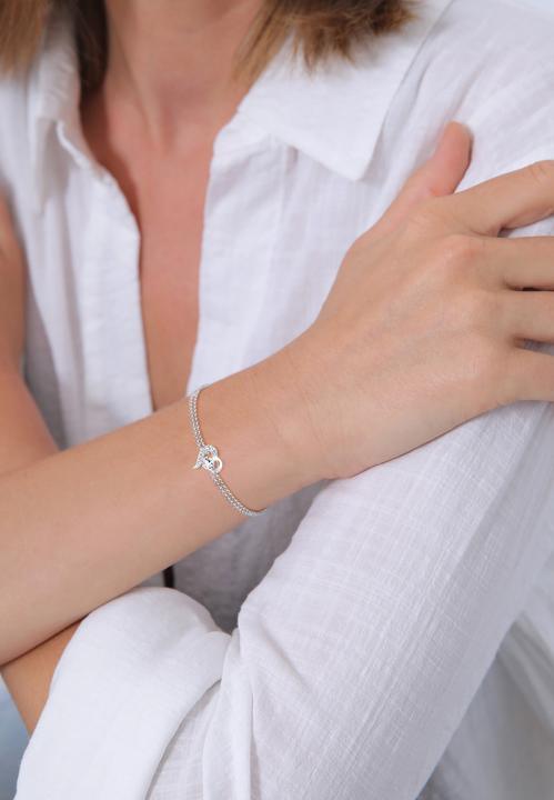 Actual product image Elli Herz Symbol (17 cm, 925 Silver)