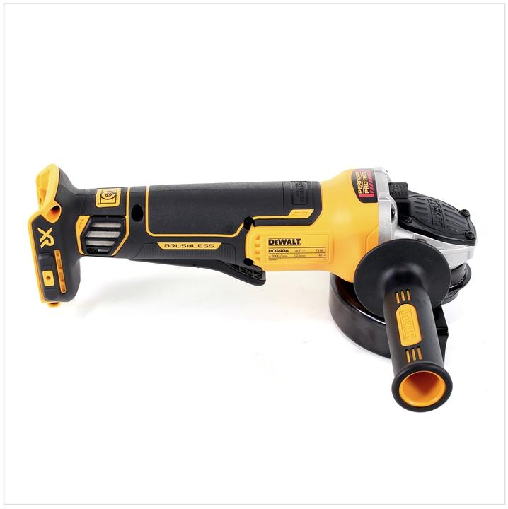 Actual product image DeWalt DCG406NT-XJ (125 mm) Cordless angle grinder 125 mm, 18 V (basic v.) (125 mm)
