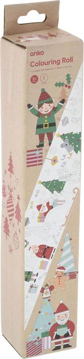 Actual product image Colouring page Christmas on a roll, 250cm