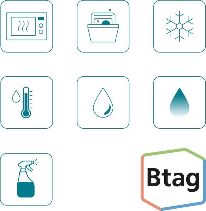 Actual product image Brother Btag (1.20 cm, Blue)