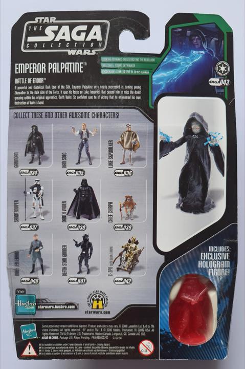 Immagine prodotto Hasbro Star Wars The Saga Collection 043 Figura d'azione dell'Imperatore Palpatine
