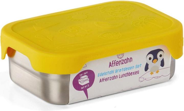 Produktbild Affenzahn Edelstahl Brotdosen-Set