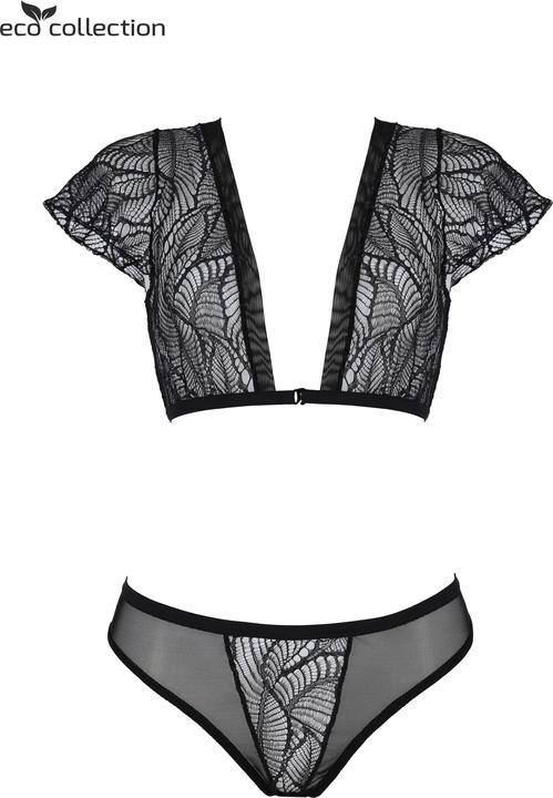 Image du produit ECO Collection Leafa Bralette Set black (L)
