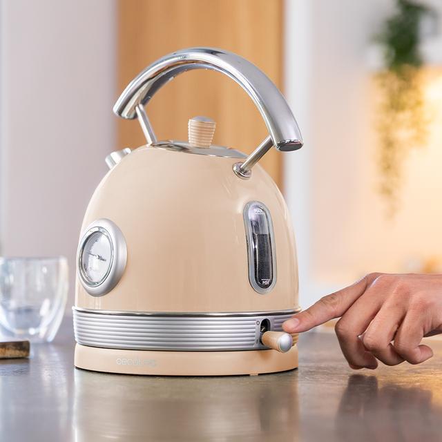 Actual product image Cecotec Hervidor De Agua Thermosense 420 Vintage Light Beige (1.80 l)