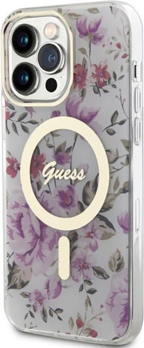 Image du produit Guess iPhone 14 Pro 6.1 hardcase Fleur MagSafe (Apple iPhone 14 Pro)