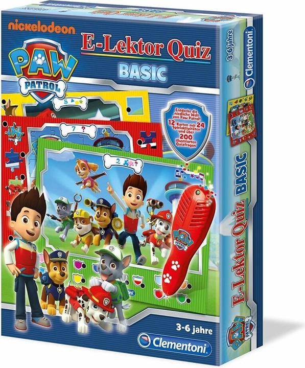 Produktbild Clementoni E-Lektor Quiz Basic Paw Patrol (Deutsch)
