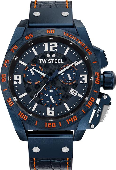 Produktbild TW-Steel TW1020 Fia World Rally Chronograph Limited 46mm 10ATM (Chronograph, 46 mm)