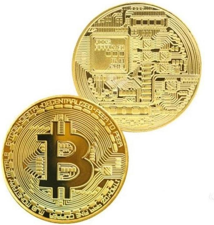 Actual product image Crypto Novelty Bitcoin Cryptocurrency Souvenir Novelty Item Coin