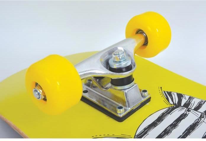 Actual product image Schildkröt Skateboard Kicker 31, Green Dog (31.10")