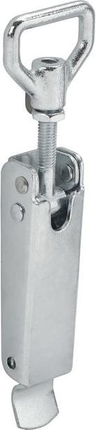 Actual product image Adjustable crate lock without clamp galvanised blue (Crate locks, 1 pcs.)