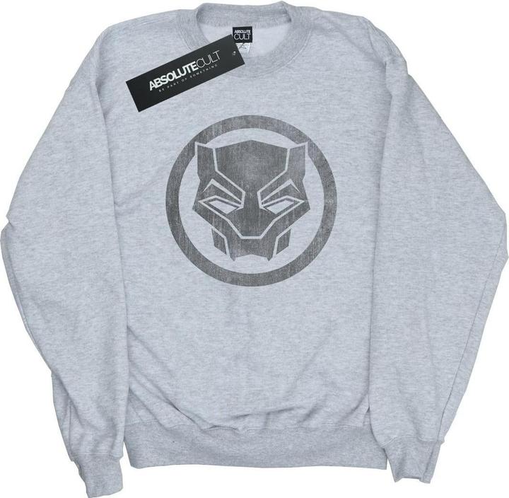 Produktbild Black Panther Distressed Icon Baumwolle Sweatshirt (L)