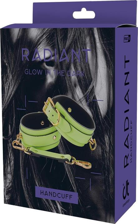 Actual product image Dream Toys Radiant kajdanki świecące w ciemności Green