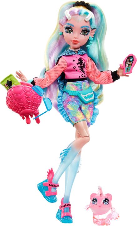 Monster High Lagoona Blue Doll With Pet And Accessories