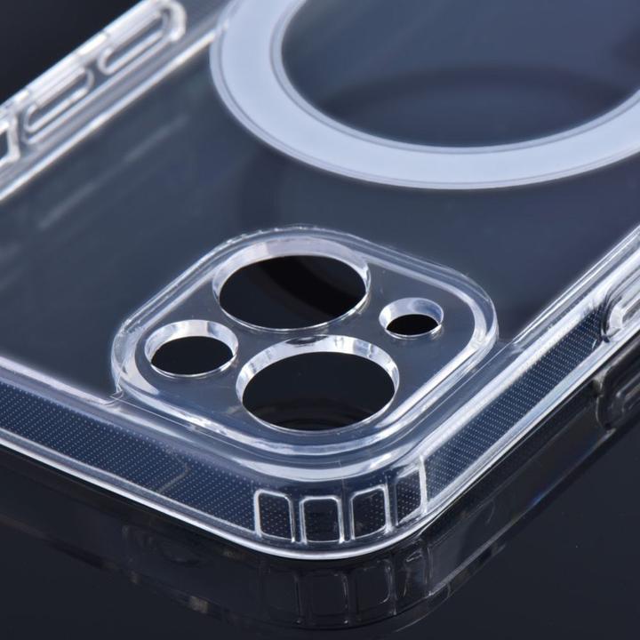 Actual product image OEM Back panel cover CLEAR MAG COVER case compatible with MagSafe for SAMSUNG A26 transparent