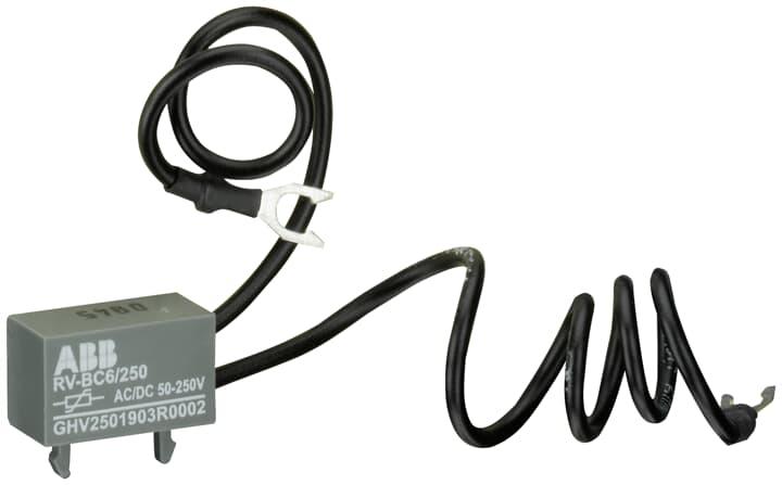 Actual product image ABB RV-BC varistor for BC6, BC7, KC6, TBC7, TKC6, VBC6, VBC6A, VBC7, VBC7A.