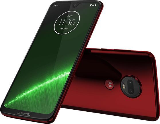 Actual product image Motorola Moto G7 Plus (64 GB, Red, 6.20", Dual SIM + SD, 16 Mpx, 4G)
