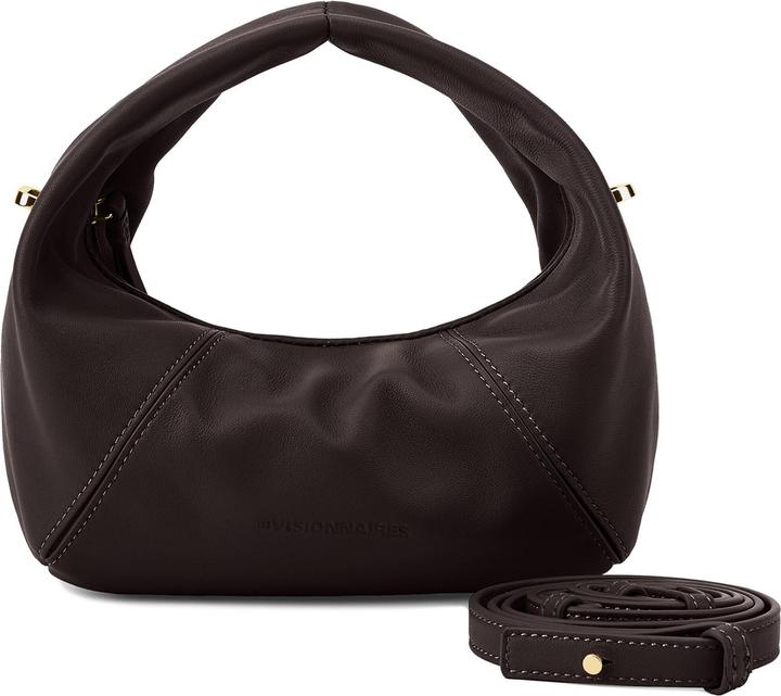 Les Visionnaires Greta Schultertasche Leder 20 cm