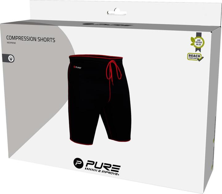 Immagine prodotto Luxtri Pantalone corto a compressione XL per uomo e donna per lo sport e il fitness (XL)