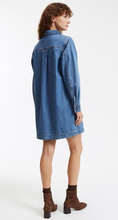 Image du produit La Redoute Collections Robe courte en jean Signature ALBANE (38)