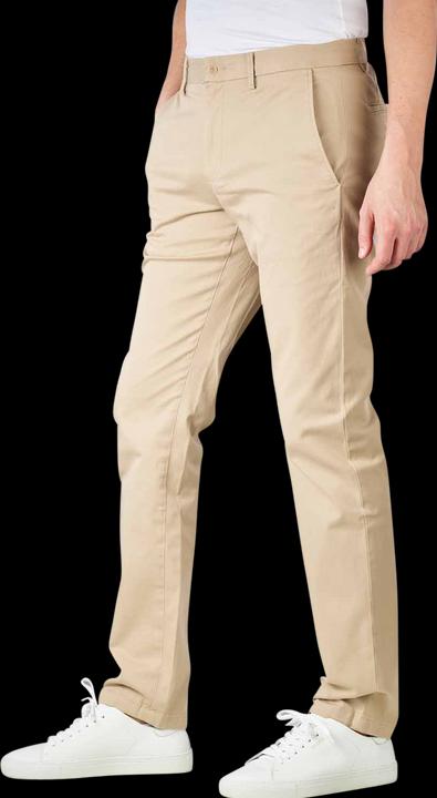 Actual product image Tommy Hilfiger Pima Cotton Denton Chino Straight Fit Kakhi (W31/L30)