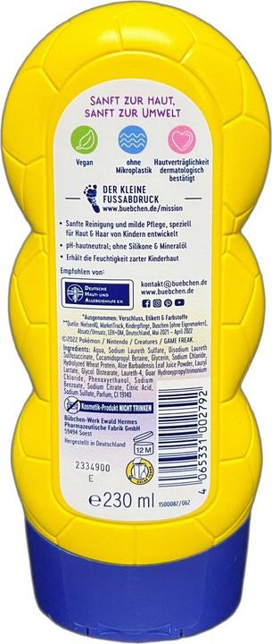 Actual product image Bübchen Pikachu