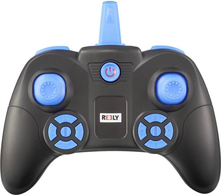 Actual product image Reely Marathon Quadrocopter RtF beginner, camera flight blue (metallic) (30 min, 181 g, 0.00 Mpx)