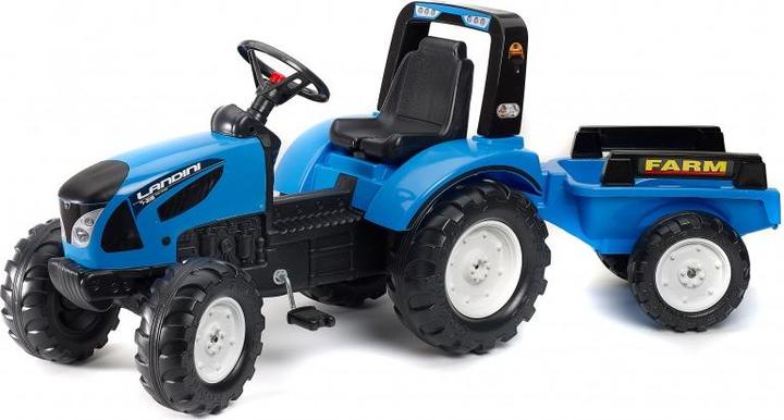 Productafbeelding Falk Toys Traptractor met aanhangwagen Kubota