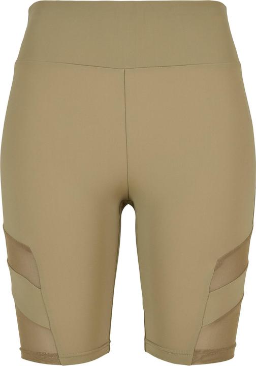 Urban Classics Ladies High Waist Tech Mesh Cycle Shorts