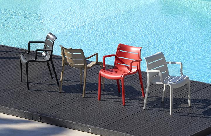 Actual product image Best Garden Chair Texas grey