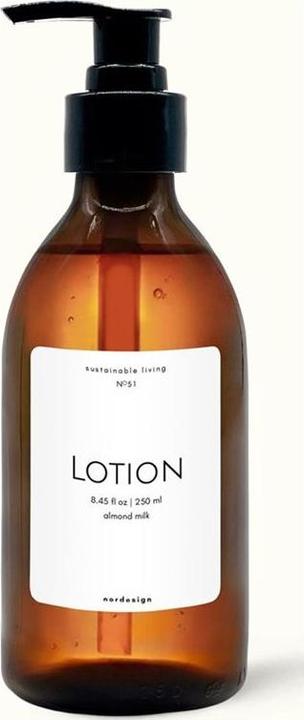 Image du produit Nordesign Lotion pour les mains et le corps, Lait d'amande 250ml, Étiquette blanche (Lotion au savon, 250 ml)