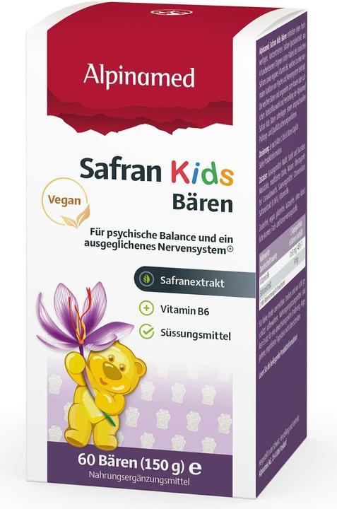 Immagine prodotto Alpinamed Orsetti Saffron Kids (60 Pezzo/i, Pillole, 228 g)
