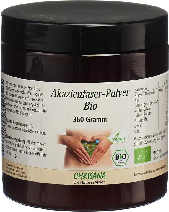 Immagine prodotto Chrisana Akazienfaser Pulver (1 Pezzo/i, Polvere, 430 g)