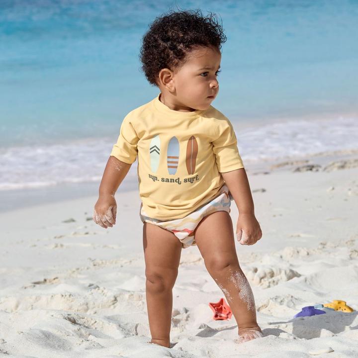 Image du produit Lässig Baby-Bademode Bade-Shirt LSF Short Sleeve Rashguard - Surfboards (74)