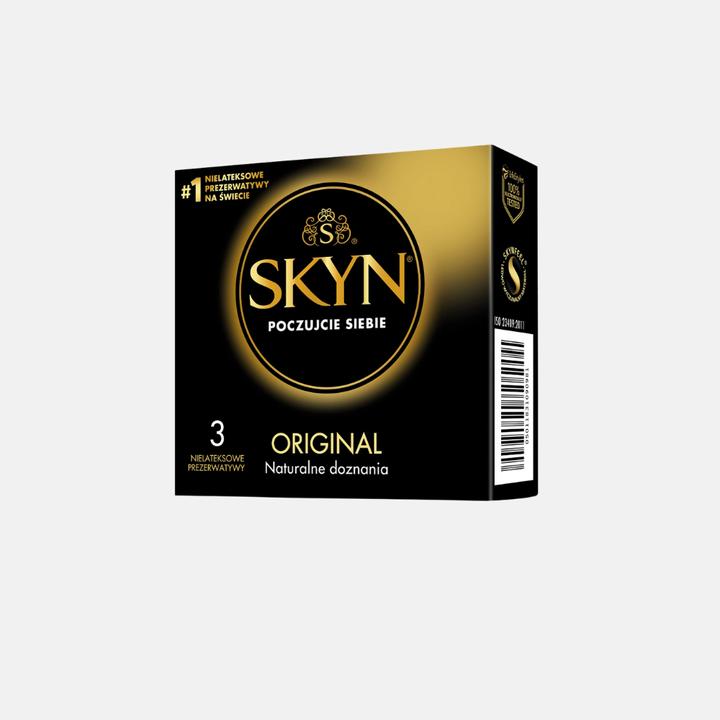Actual product image Unimil Skyn Feel Everything Original Non-Latex Condoms 3Pcs (3 pcs.)