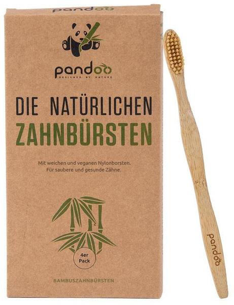 Produktbild Pandoo Kinder-Zahnbürste (Weich, 4 x)