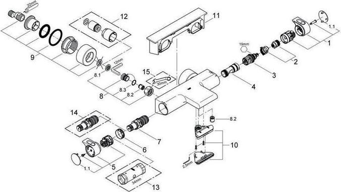 Image du produit Grohe Grohtherm 2000 Chrom