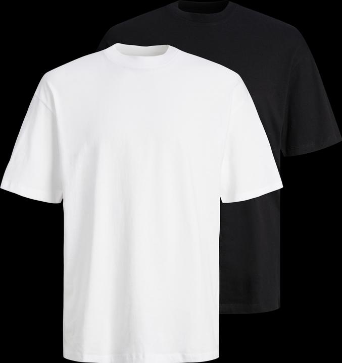 Immagine prodotto Jack & Jones Maglietta a girocollo monocolore in confezione da 2 pezzi (XL)