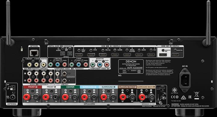 Actual product image Denon Avr-X2300w (7.2 channels, FM)
