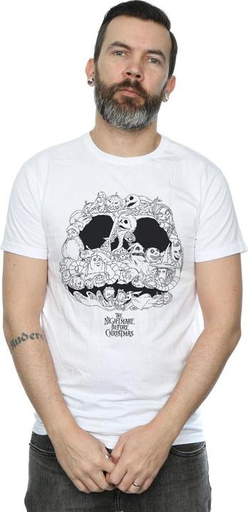 Produktbild Disney Nightmare Before Christmas Jack Skellington JackOLanterns TShirt (4XL)