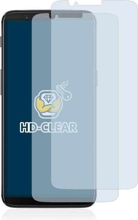 Produktbild BROTECT Schutzfolie Displayschutz Klar (2 Stück, OnePlus 5T)