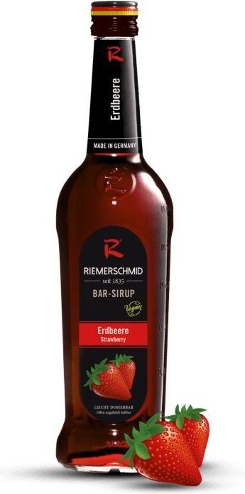 Produktbild Riemerschmid Strawberry Erdbeer-Bar-Sirup alkoholfrei (1 x 70 cl)