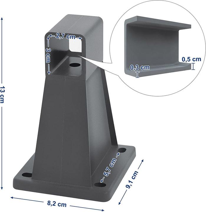 Produktbild Songmics Seitenmarkise Zubehör (0.08 m)