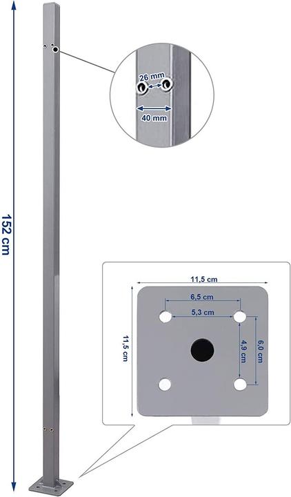 Image du produit Songmics Seitenmarkise Zubehör (0.12 m)