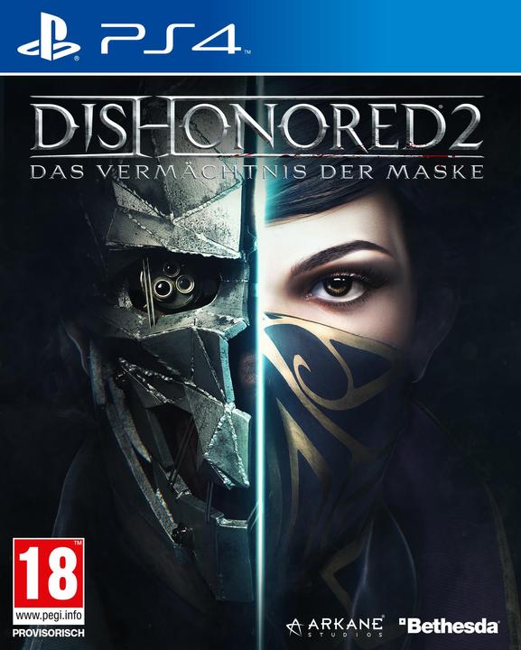 Produktbild Bethesda Dishonored 2: Das Vermächtnis der Maske (PS4)
