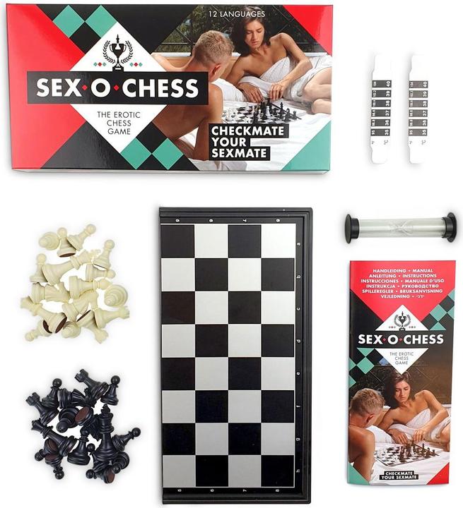 Actual product image Sexventures Sex o Chess (Board game, German, French, English, Italian, Dutch, Spanish, Swedish, Norwegian, Polish, Russian)