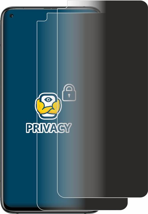 Actual product image BROTECT Anti-spy privacy film Blue light protection film (2 Piece, Xiaomi Mi 10T Pro 5G)
